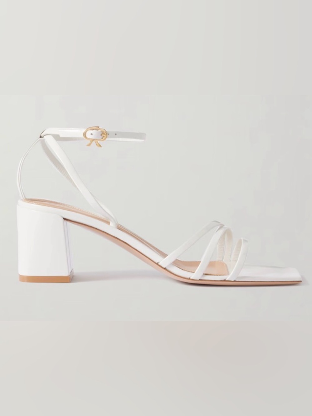 NEW!! 🤍 Gianvito Rossi strappy mid-heel sandals US 10
